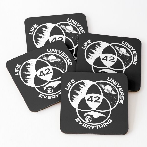 42 Coasters (Set of 4)