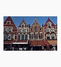 Town Square - Brugges, Belgium #1 Photographic Print