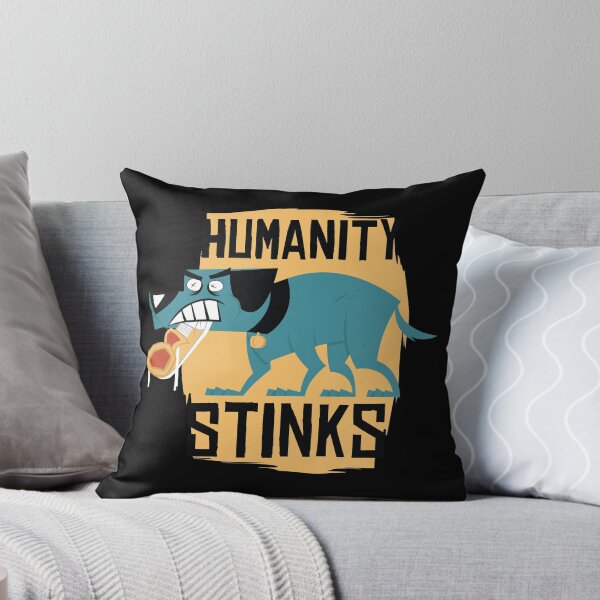 Item preview, HUMANITY STINKS DOG FUNNY TEE SWEATER T-SHIRT  designed and sold by Timcito.