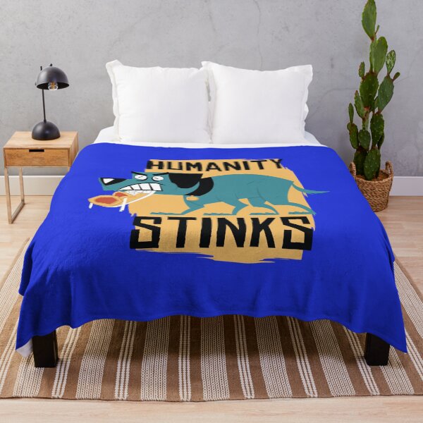 Item preview, HUMANITY STINKS DOG FUNNY TEE SWEATER T-SHIRT designed and sold by Timcito.
