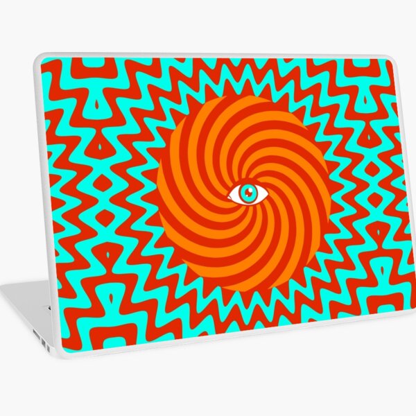 Hypnotic poster Laptop Skin