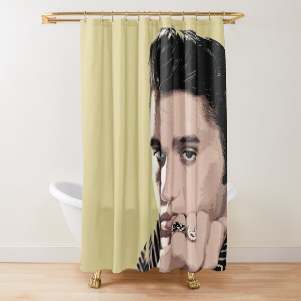 Elvis Presley Shower Curtains Redbubble 5851
