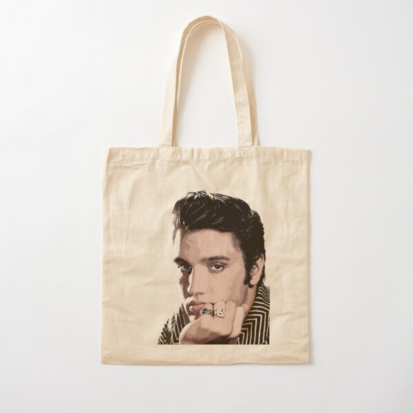 Elvis Cotton Tote Bag