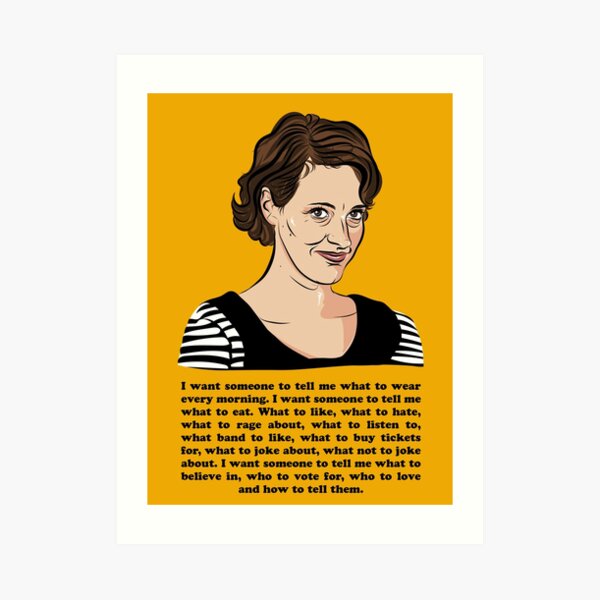Fleabag card Art Print