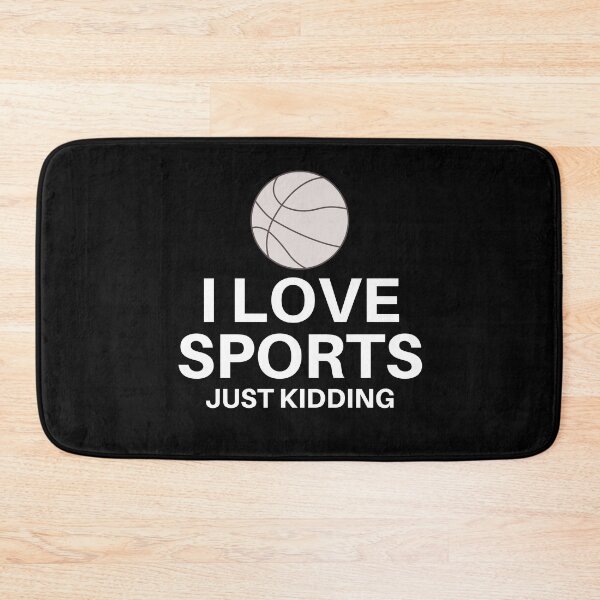 Item preview, I Love Sports Joke Fun Happy Graphic Tees Summer Cute Letter Printed T-Shirts designed and sold by EpsilonEridani.