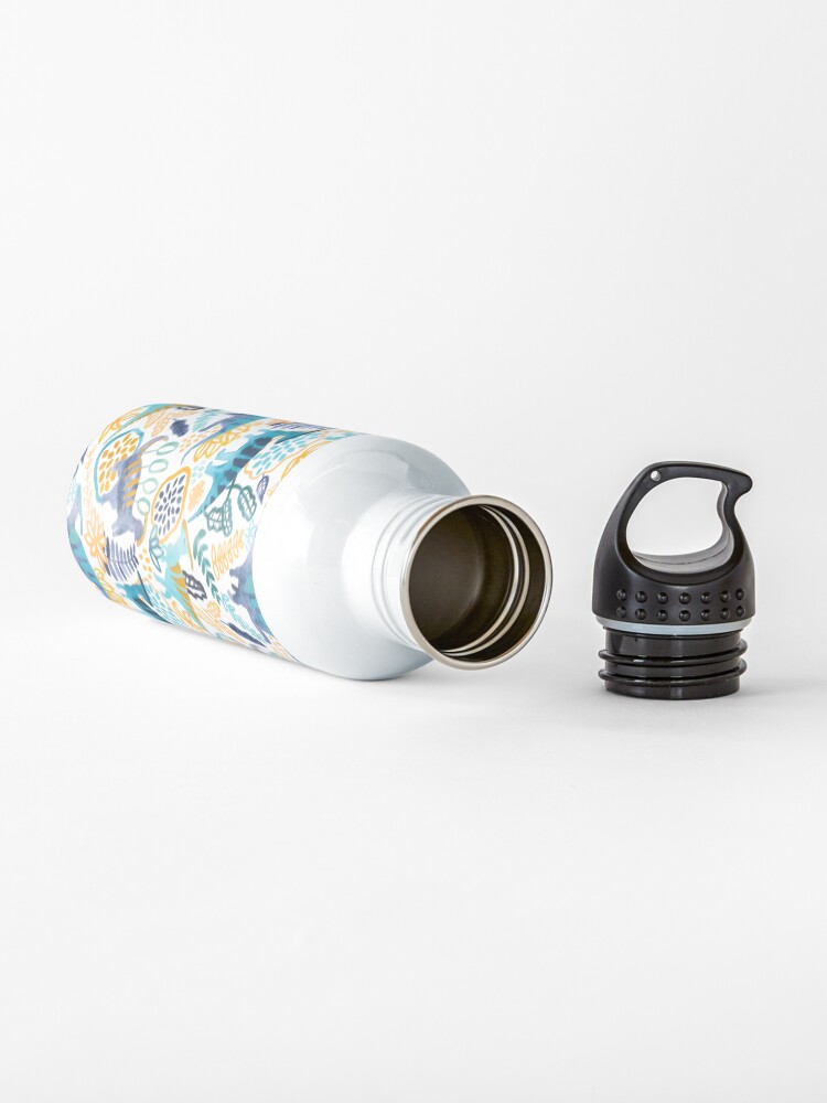 Alternate view of Gouache Parasaurolophuses Water Bottle