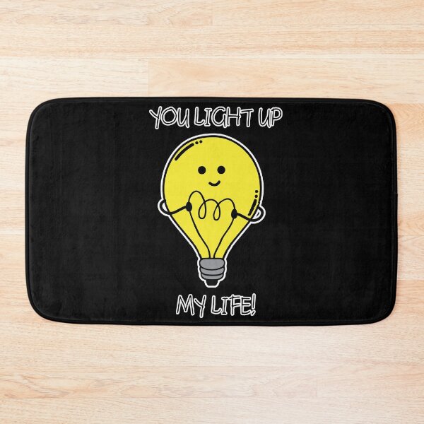 Item preview, Light bulb on glowing You light up my life designed and sold by tarek25.