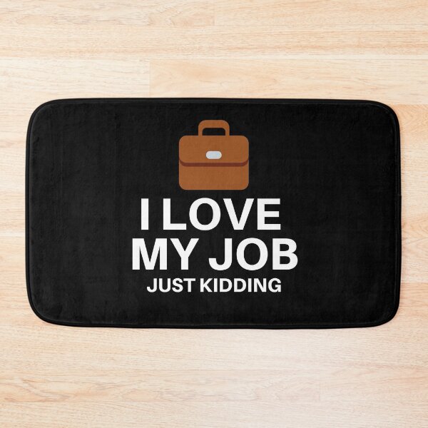 Item preview, I Love My Job Joke Fun Happy Graphic Tees Summer Cute Letter Printed T-Shirts designed and sold by EpsilonEridani.