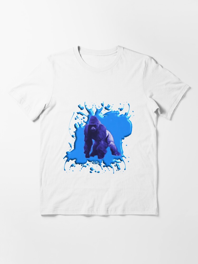 Alternative Ansicht von Blue Gorilla 3D Essential T-Shirt