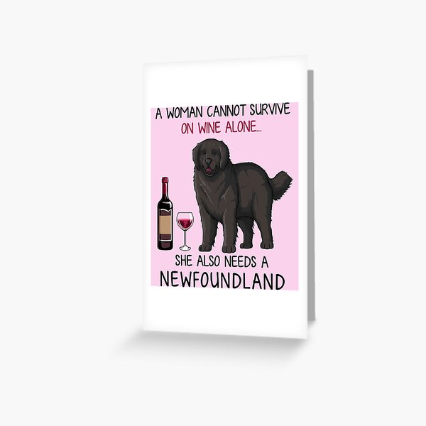 Sending Greetings from Newfoundland, Greeting Card