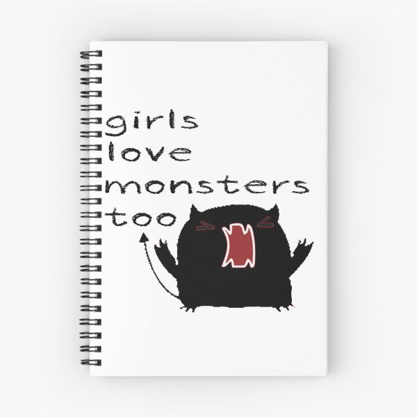 Item preview, Girls Love Monsters Too designed and sold by SerpentSkyArts.