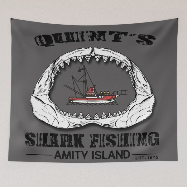 Item preview, Quint's Shark Fishing designed and sold by ZombeeMunkee.