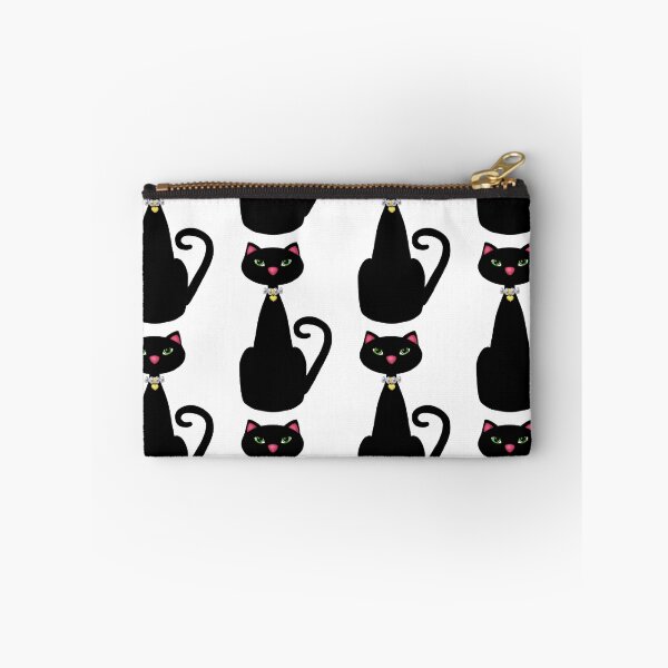 Item preview, Pearl Collar Black Cat designed and sold by BeachBumFamily.