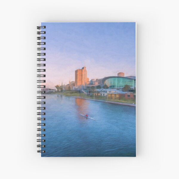 Item preview, Adelaide Riverbank at Sunset   (digital painting) designed and sold by Ray's Photos & Art.