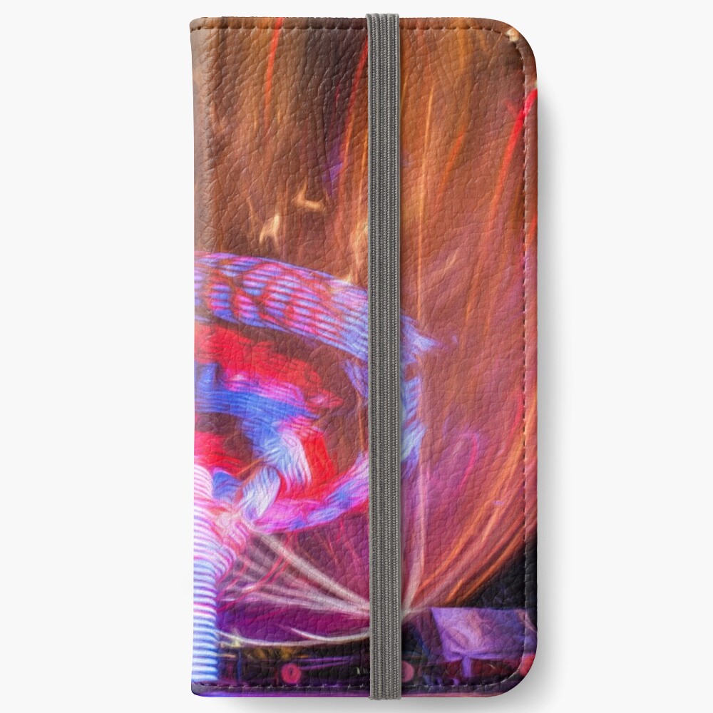 Firelight (digital painting) iPhone Wallet