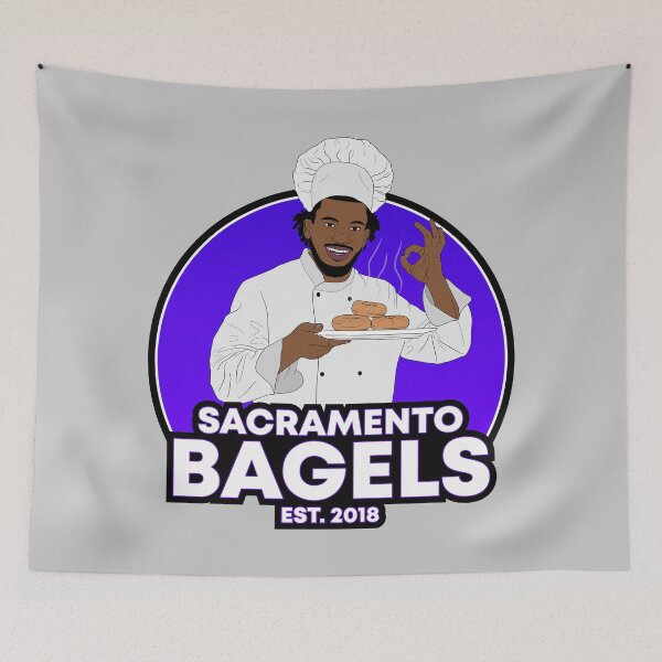 Item preview, Marvin Bagley Sacramento Bagel Basketball designed and sold by sportsign.