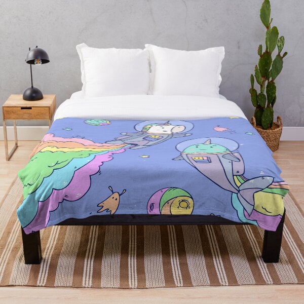 Aperçu de l'œuvre Space Licorne et Narwhal créée et vendue par Olya Yatsenko.