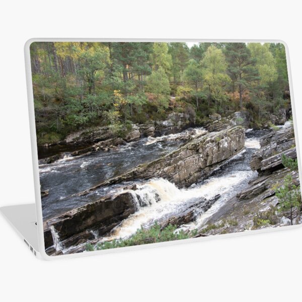 Rocks in the Blackwater Laptop Skin