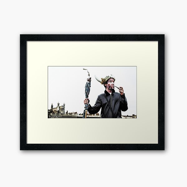Viking Thoughts Framed Art Print