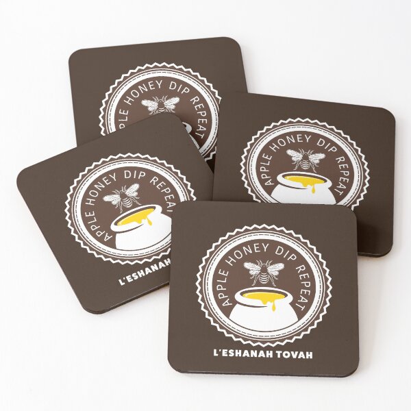 Item preview, Apple Honey Dip Repeat, Chag Sameach, Shana Tova, Rosh Hashanah designed and sold by Pointit.