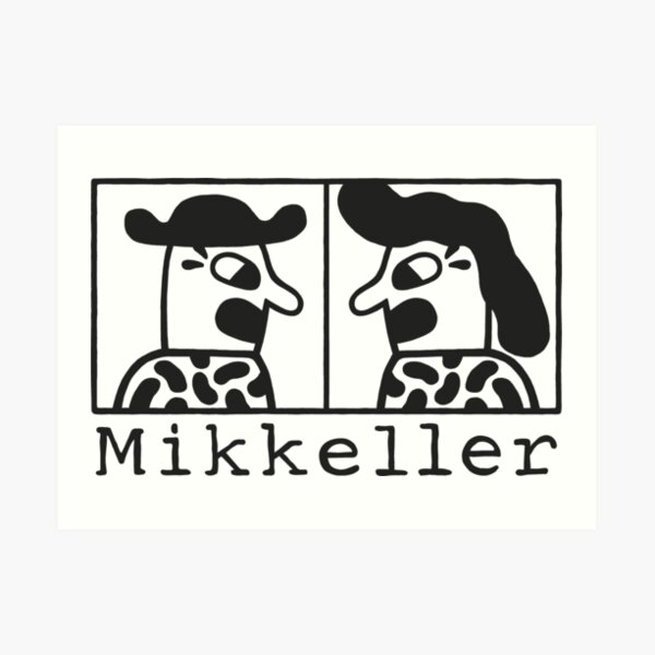 Mikeller Logo Art Print