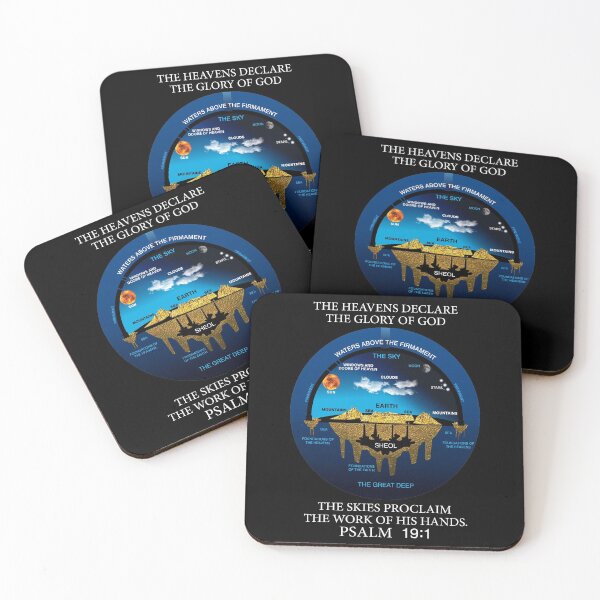 Item preview, Flat Earth Anceint Hebrew Cosmology Concept designed and sold by VectorDesigner.