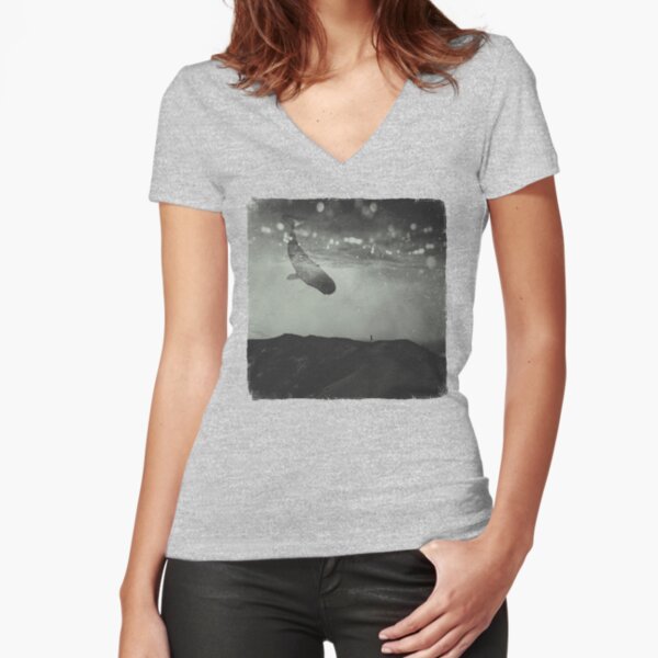Fitted V-Neck T-Shirt