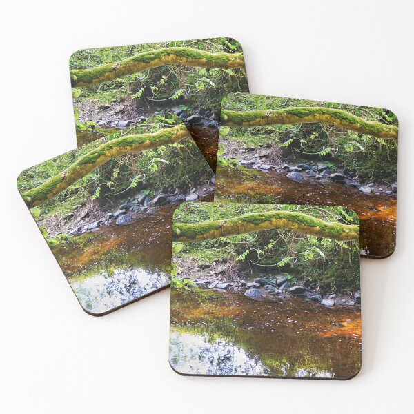 Item preview, Colorful River Water With Tree & Light Reflections - Rural Scenery designed and sold by Harmony Of The Mind.