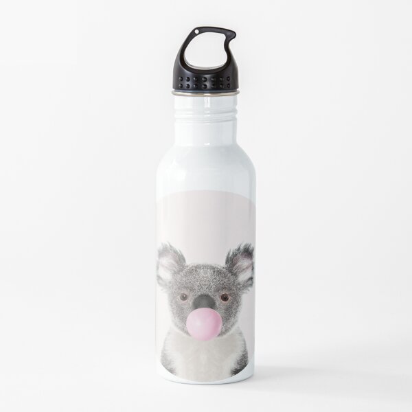 Koala Bear With Bubble Gum Water Bottle
