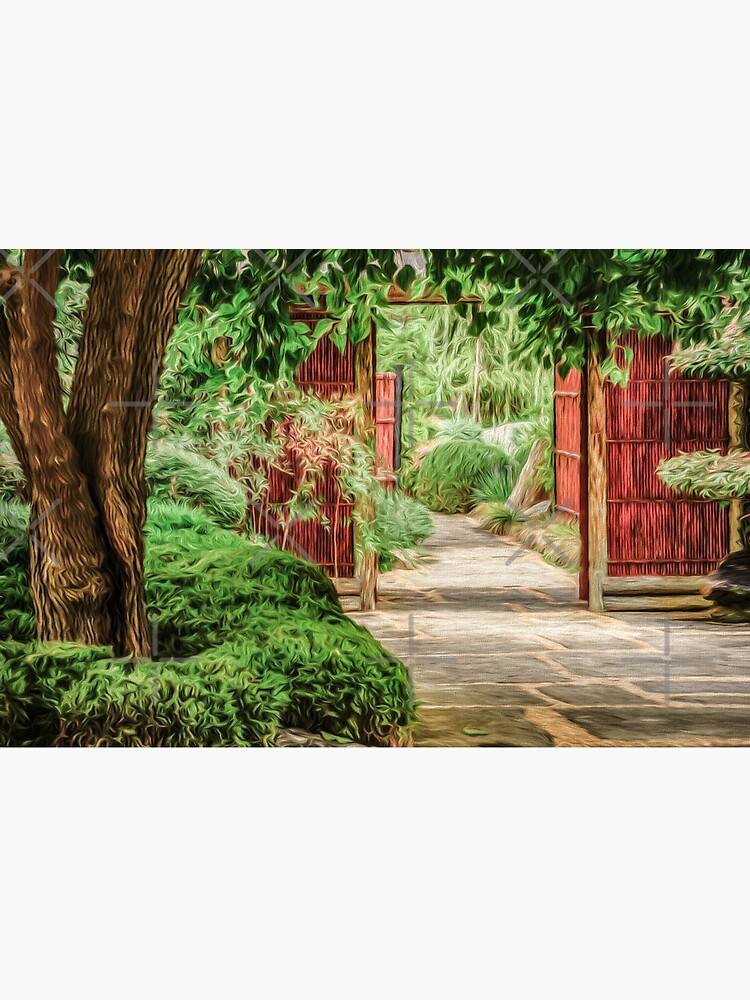 Japanese Gardens (digital painting) by RayW