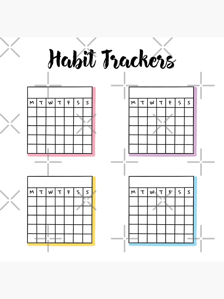 Autumn Mushroom Habit Trackers for Bullet Journaling Sticker for Sale by  noryushi