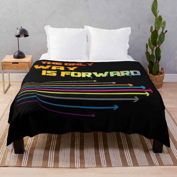 Item preview, The only way is forward inspiration motivational quote for mental health designed and sold by Kam-designs.