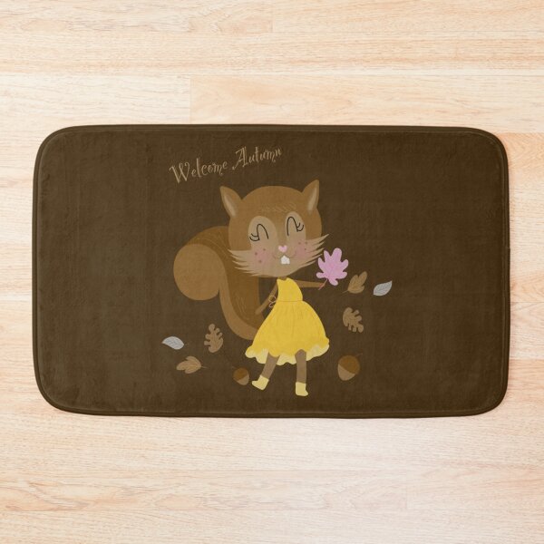 Item preview, Welcome Autumn Squirrel Girl designed and sold by Arch4Design.