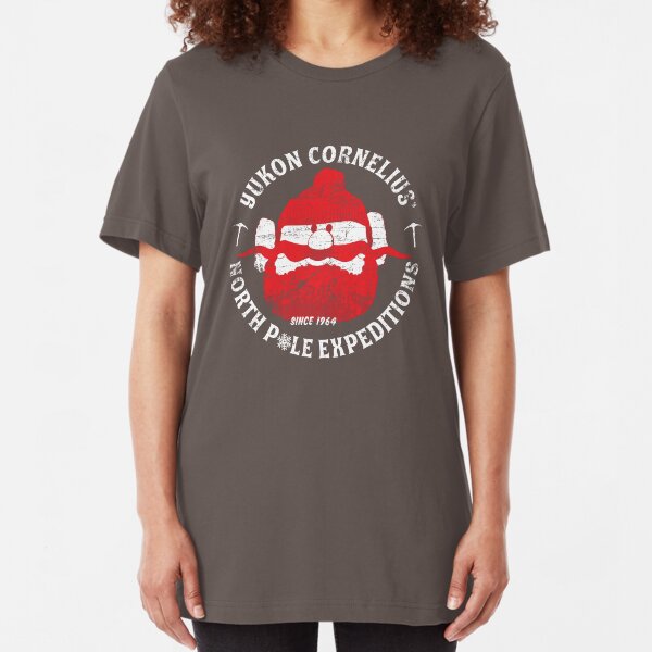 Yukon Cornelius North Pole Expeditions Slim Fit T-Shirt