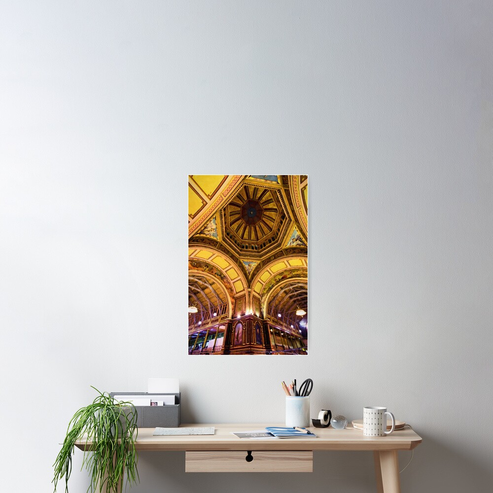 When Architecture Was Art (digital painting) Poster