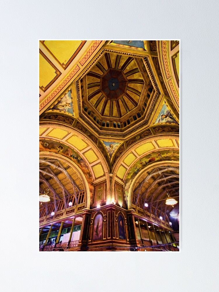 Alternate view of When Architecture Was Art (digital painting) Poster