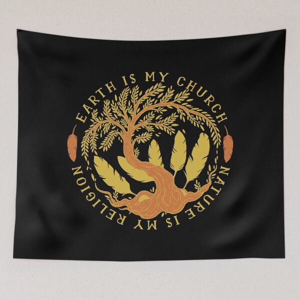 Item preview, Earth is my church. Nature is my religion designed and sold by GoodQuality.