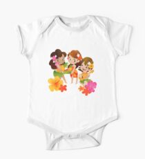 Tropical Trio One Piece - Short Sleeve