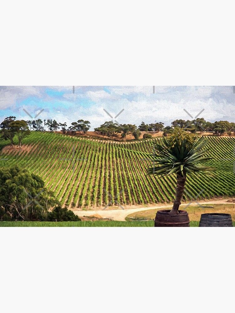 Southern Vineyard (digital painting) by RayW