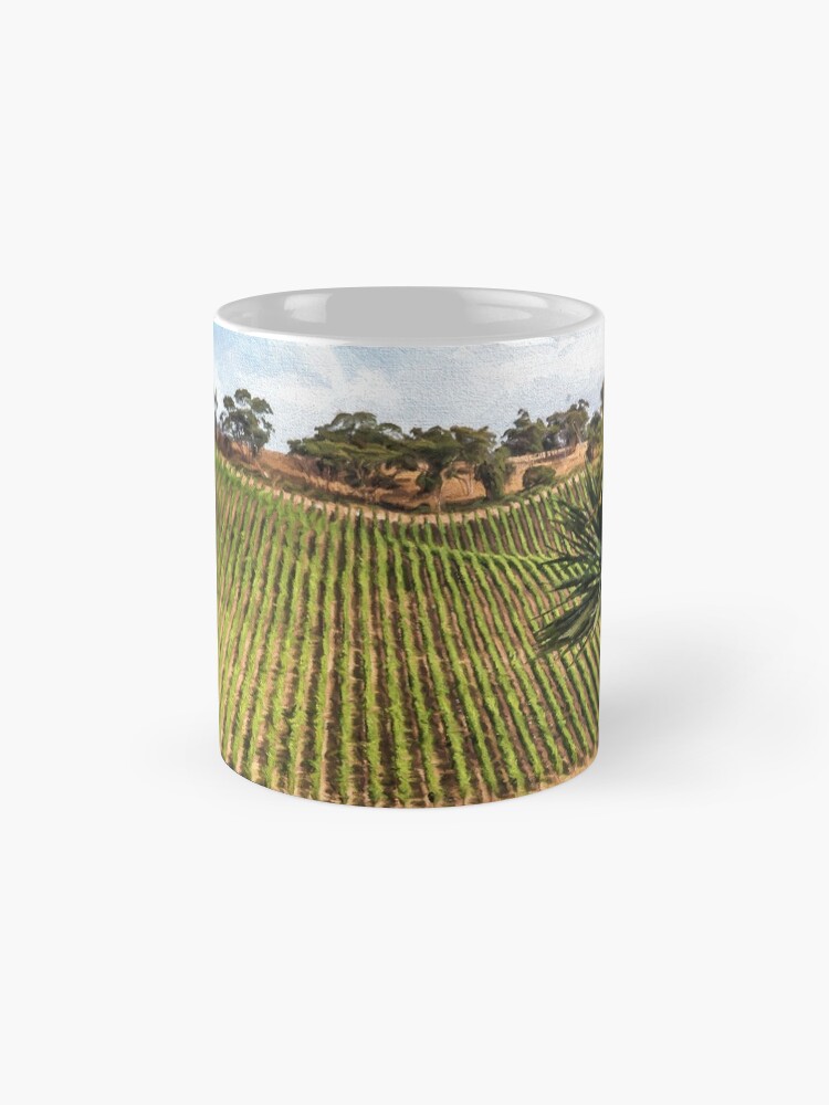 Alternate view of Southern Vineyard (digital painting) Mug