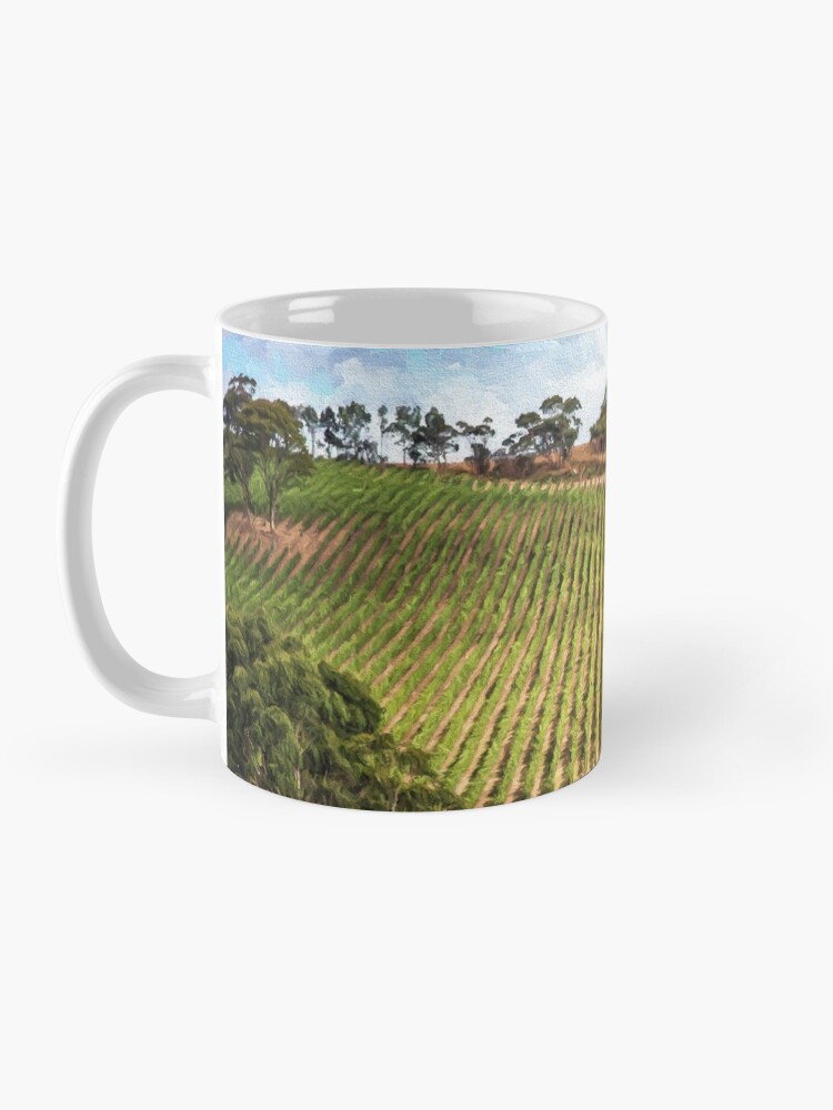 Alternate view of Southern Vineyard (digital painting) Mug