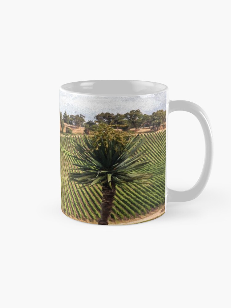 Alternate view of Southern Vineyard (digital painting) Mug