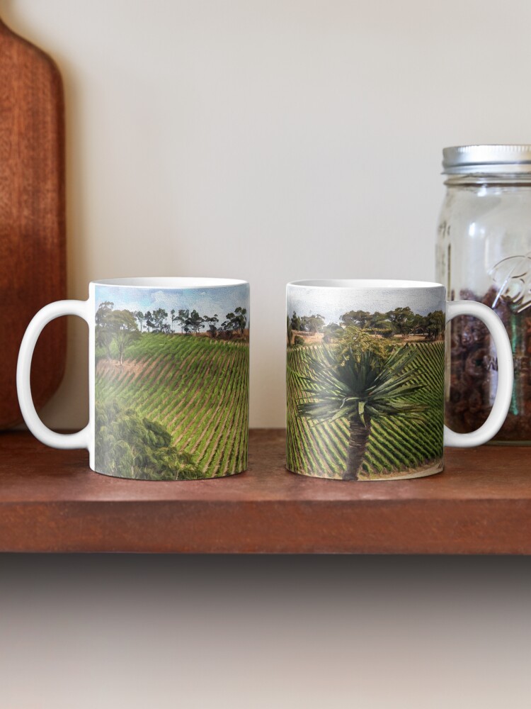 Alternate view of Southern Vineyard (digital painting) Mug