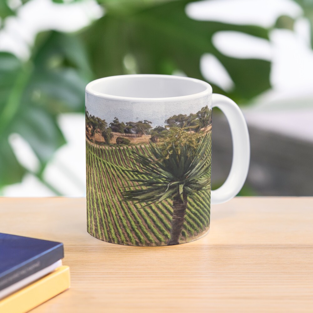 Southern Vineyard (digital painting) Mug