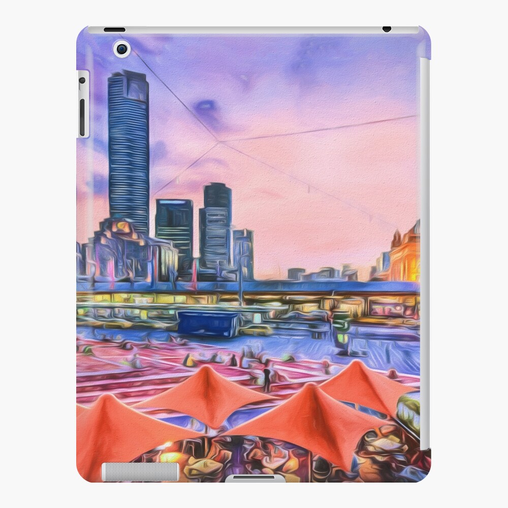 City Sunset II (digital painting) iPad Case & Skin