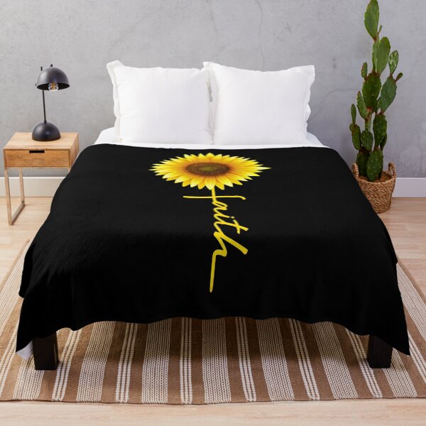 Item preview, Yellow Faith Sunflower, Christian Quote, Christian Saying designed and sold by ChristianLife.