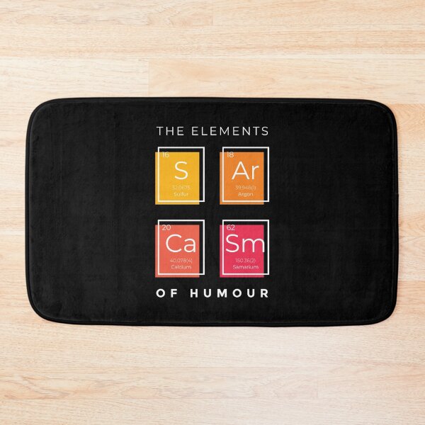 Item preview, The chemical elements of humor designed and sold by GoodQuality.