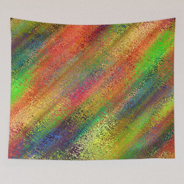 Item preview, Trippy Rainbow Psychedelic Abstract Art designed and sold by SwagHut.