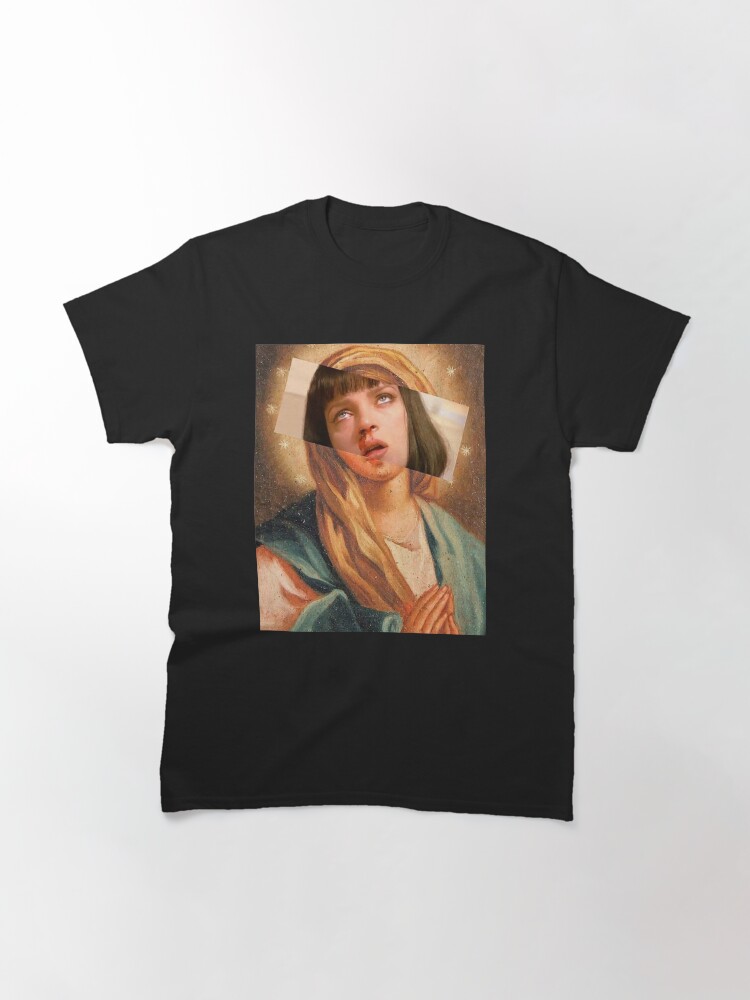 Alternate view of Virgin Mia Damn Pulp Fiction Mia Wallace T-Shirt Classic T-Shirt