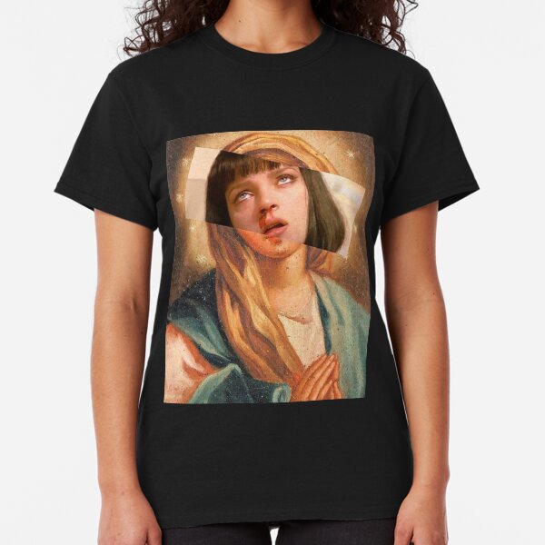 Virgin Mia Damn Pulp Fiction Mia Wallace T-Shirt Classic T-Shirt